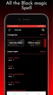 Black Magic Spell android App screenshot 3